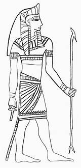 Egyptian Egypt Dieux Pharaohs Egypte Egyptien Hieroglyphics égypte Egyptiens Egiziana Egipcio égyptiens égyptien Colorier Pharaoh Accoglienza Quarta Hapy Sphinx Egipcios sketch template