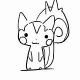 Pokemon Pages Coloring Electric Pachirisu Deoxys Getdrawings Getcolorings Template sketch template