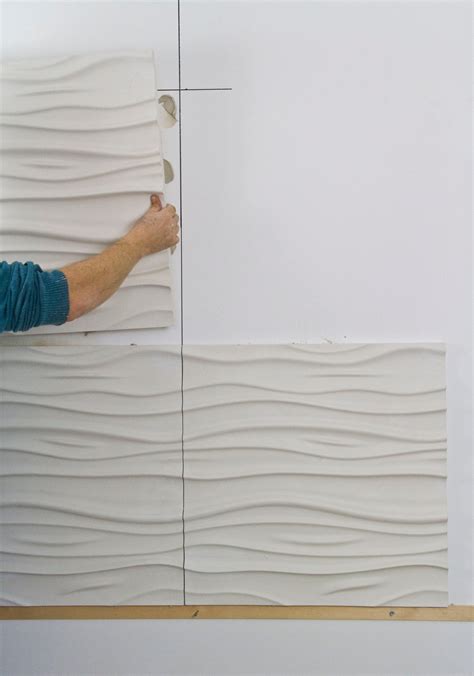 install  textured wall panels instructables