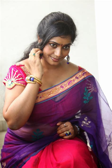Actress Jayavani Hot Photos In Saree Photo 16 Telugu