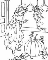 Cinderella Coloring Pages Details sketch template