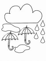 Chuva Raindrops Guarda Nuvens Umbrella Chuvosas Raindrop Nuage Coloriages Tudodesenhos Popular sketch template