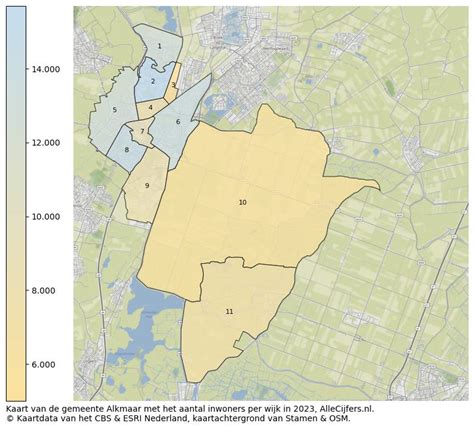 alle wijken buurten en woonplaatsen  de gemeente alkmaar update  allecijfersnl