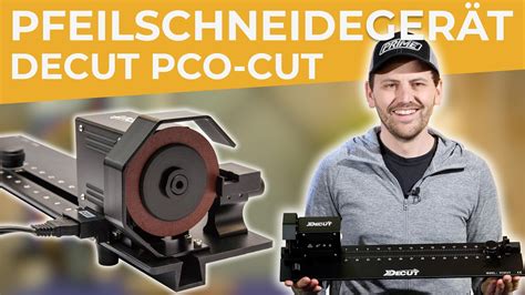 decut pfeilschneidegeraet pco cut youtube