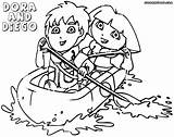 Diego Dora Coloring Pages Print sketch template