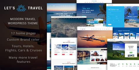 lets travel  complete travel booking theme     effects template