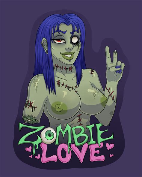 Zombie Love Redraw By Oddmireash Hentai Foundry