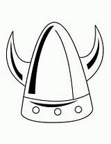 Coloring Viking Pages Printable Colouring Hat Helmets Clipart Vikings Library Popular Hats Comments sketch template