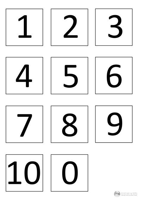 cyfry  liczby szablony dzieciaki  domu kindergarten math