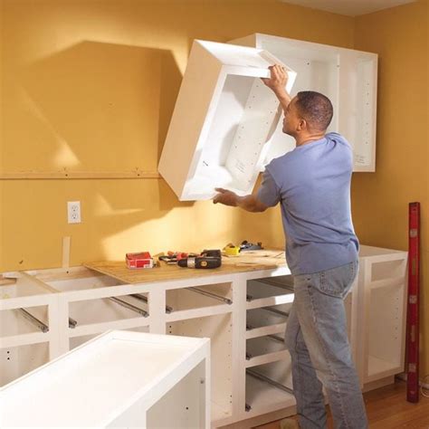 installing kitchen cabinets  family handyman