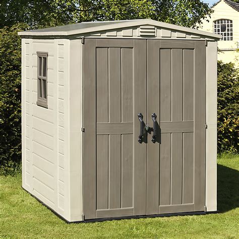 keter factor  apex plastic shed tradepoint