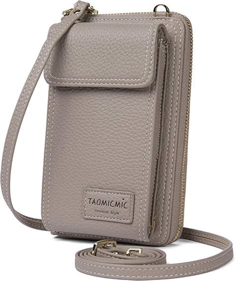 Enmain Small Crossbody Bag Cell Phone Purse Wallet For Women Pu Leather