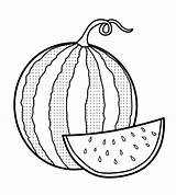 Watermelon Coloring Pages Fresh Kids Colouring Fruit Sheets Color Crafts Salad Book Watery Choose Board Open sketch template