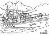 Rnli Stay Bored Mersey Lifeboat sketch template