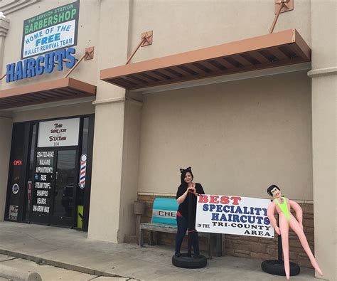 killeen barber shop uses blow up sex doll to get customers