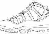 Coloring Pages Nike Shoes Jordan Kd Printable Ballet Shoe Getcolorings Color Popular Running sketch template