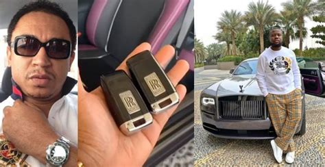 daddy freeze shares proof showing hushpuppi really bought a rolls royce