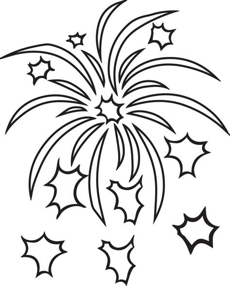 fireworks coloring pages  year olds firework colors mothers day
