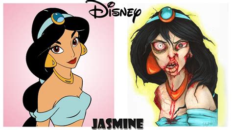 Disney Characters As Zombies Youtube