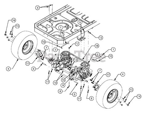 cub cadet rzt  aaag cub cadet  rzt  turn mower rear