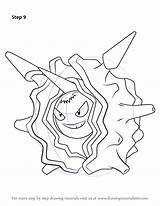 Pokemon Step Cloyster Draw Drawing Improvements Necessary Finally Finish Make sketch template