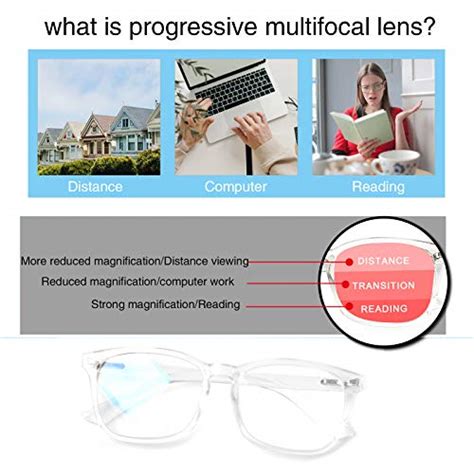 sigvan progressive multifocal computer glasses women men blue light