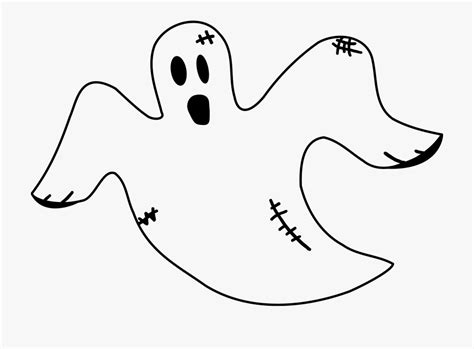ghost clipart ghost outline ghost ghost outline transparent