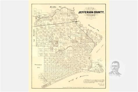 Vintage Jefferson County Map 1879 Old Map Of Jefferson Etsy In 2021