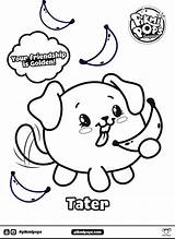 Tater Tots Pikmi Colouring Sheet sketch template