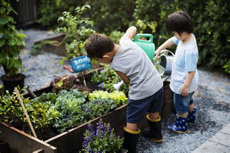 gardening   build healthier happier kids home  garden