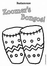 Pages Rastamouse Coloring Rasta Print Bongos Colouring Getcolorings Activities Zoomer Getdrawings sketch template