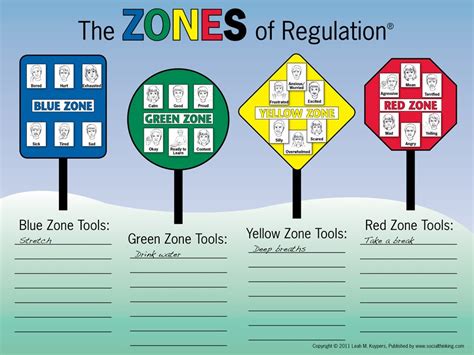 zones  regulation  printables printable word searches