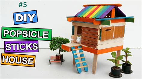 pin  kristina jorgenson  projects   popsicle stick houses  crafts diy popsicle