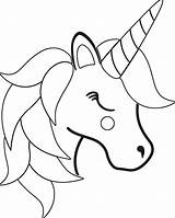 Head Unicorns Freequilt Unicornio Unicornios sketch template