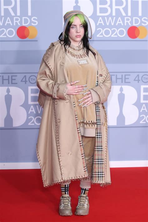 billie eilish    brit awards red carpet   outfits   brit awards