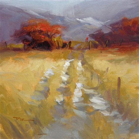 mountain path painting lesson