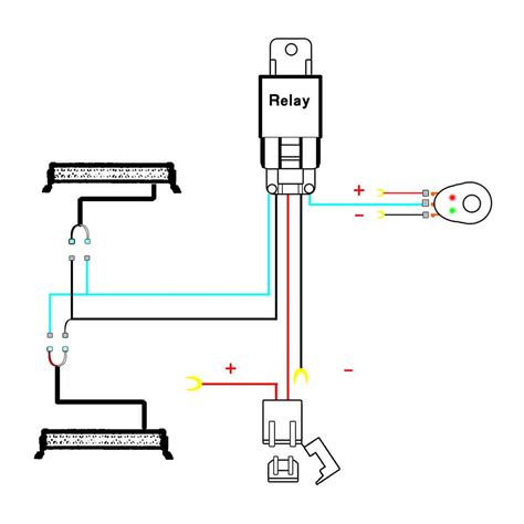 light bar relay wiring diagram collection faceitsaloncom