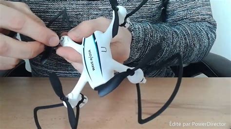drone wave razor test en vol crash youtube