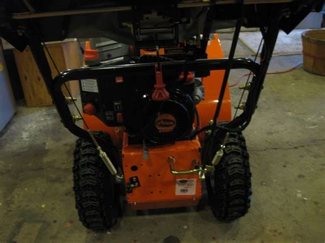 ariens deluxe  snow blower   auto turn review movingsnowcom