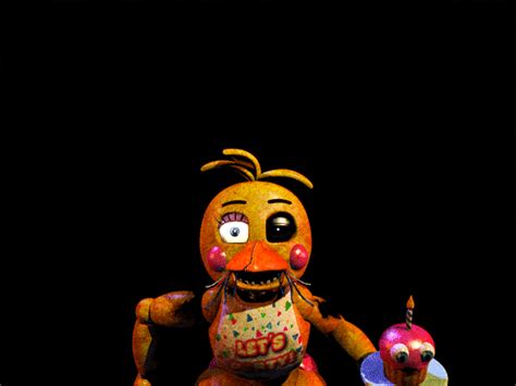 Fnaf [withered Toychica]  By Christian2099