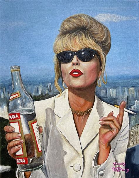 Stoli Babe Joanna Lumley As Patsy Stone In Absolutely Fabulous