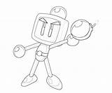 Coloring Pages Man Bomber Bomberman Template Templates sketch template