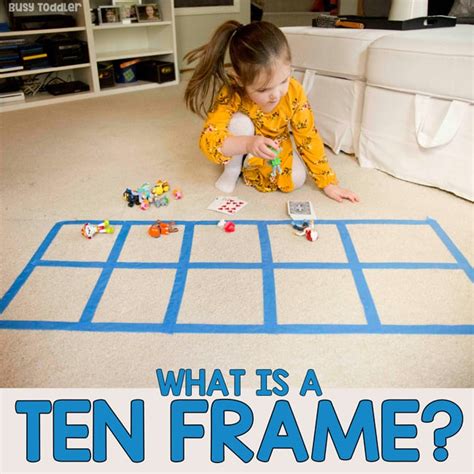 ten frame       matters busy toddler