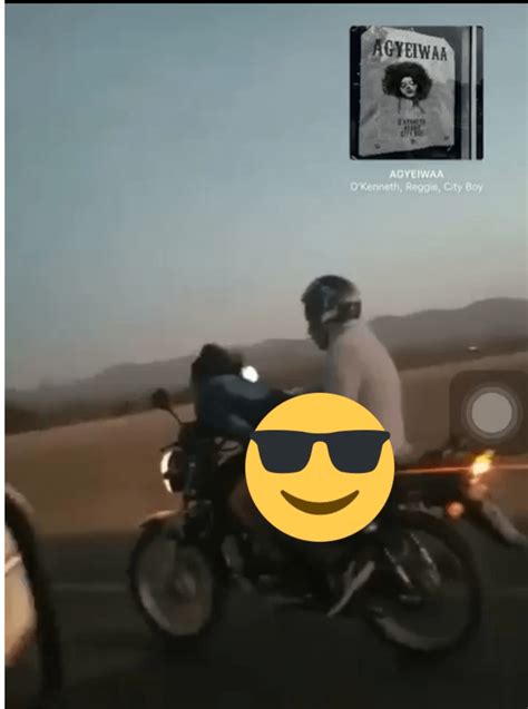 Man Caught On Camera Chewing A Lady On Moving Motor Bike Photos