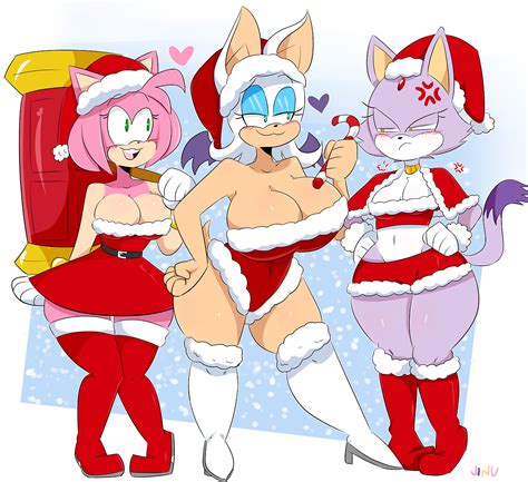 Amy Rouge And Blaze Rockin Some Merry Christmas Outfits