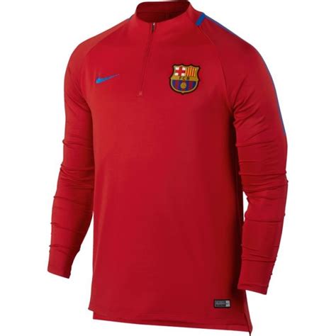 nike mens dry fc barcelona squad drill top