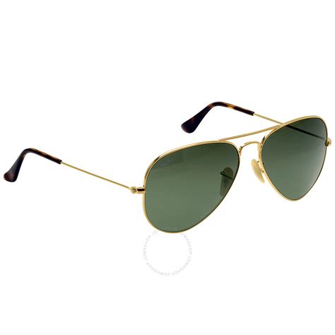 ray ban aviator classic green classic g 15 58 mm sunglasses aviator