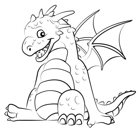 cute dragon coloring pages   dragon coloring page cute dragons