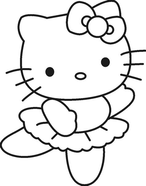 printable  kitty coloring pages  kids  kitty