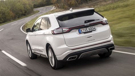 ford edge vignale review  ford crossover driven reviews  top gear